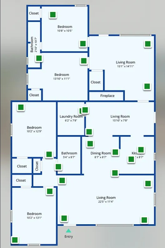 Floor plan layout