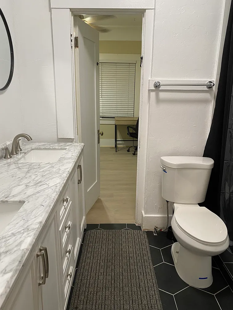 Jack and Jill bathroom
